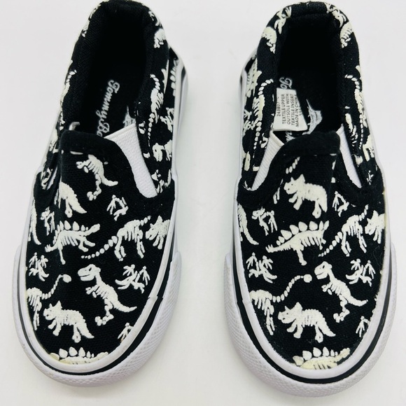 TOMMY BAHAMA BABY BOY SLIP ON SNEAKERS WITH DINOSAUR PRINT SIZE 6 - Picture 11 of 13